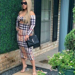 Off shoulder Fashion Dress